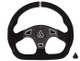 Kubota RTV Suede Ballistic "D" Steering Wheel